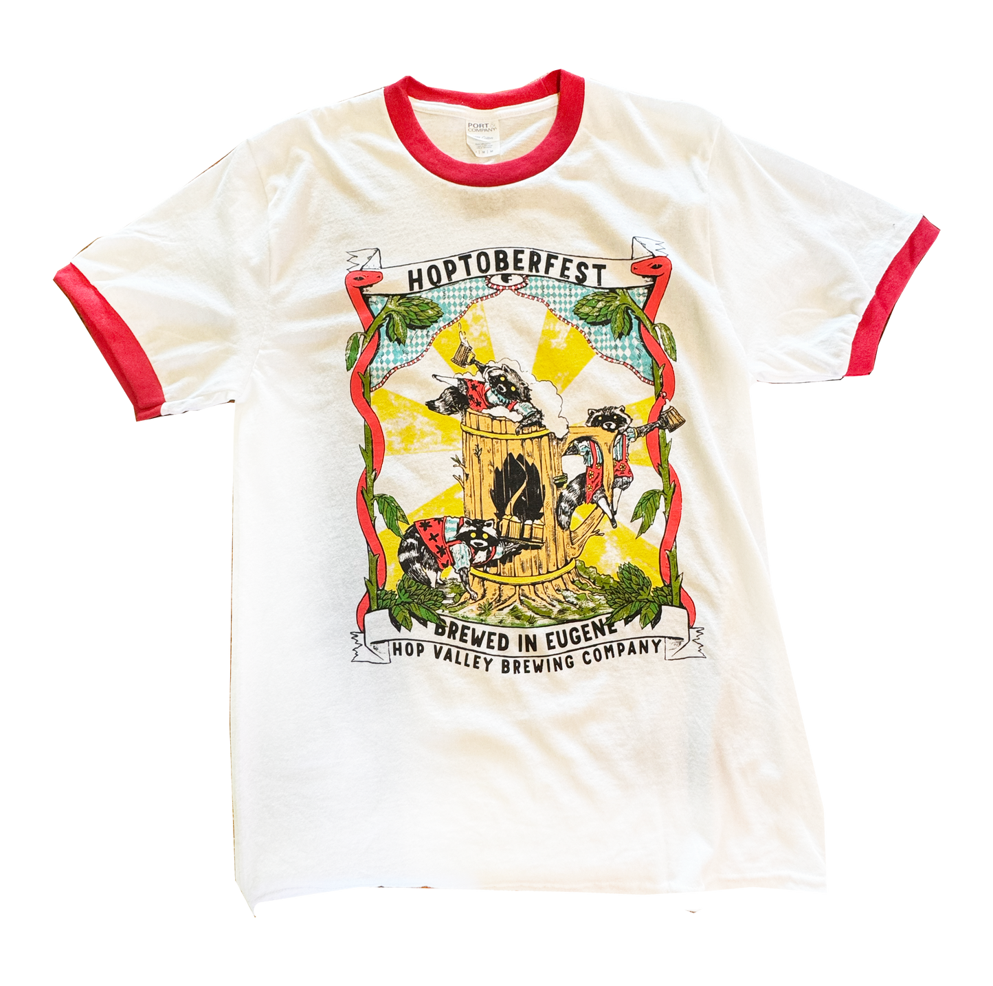 Hoptoberfest Racoons Tee