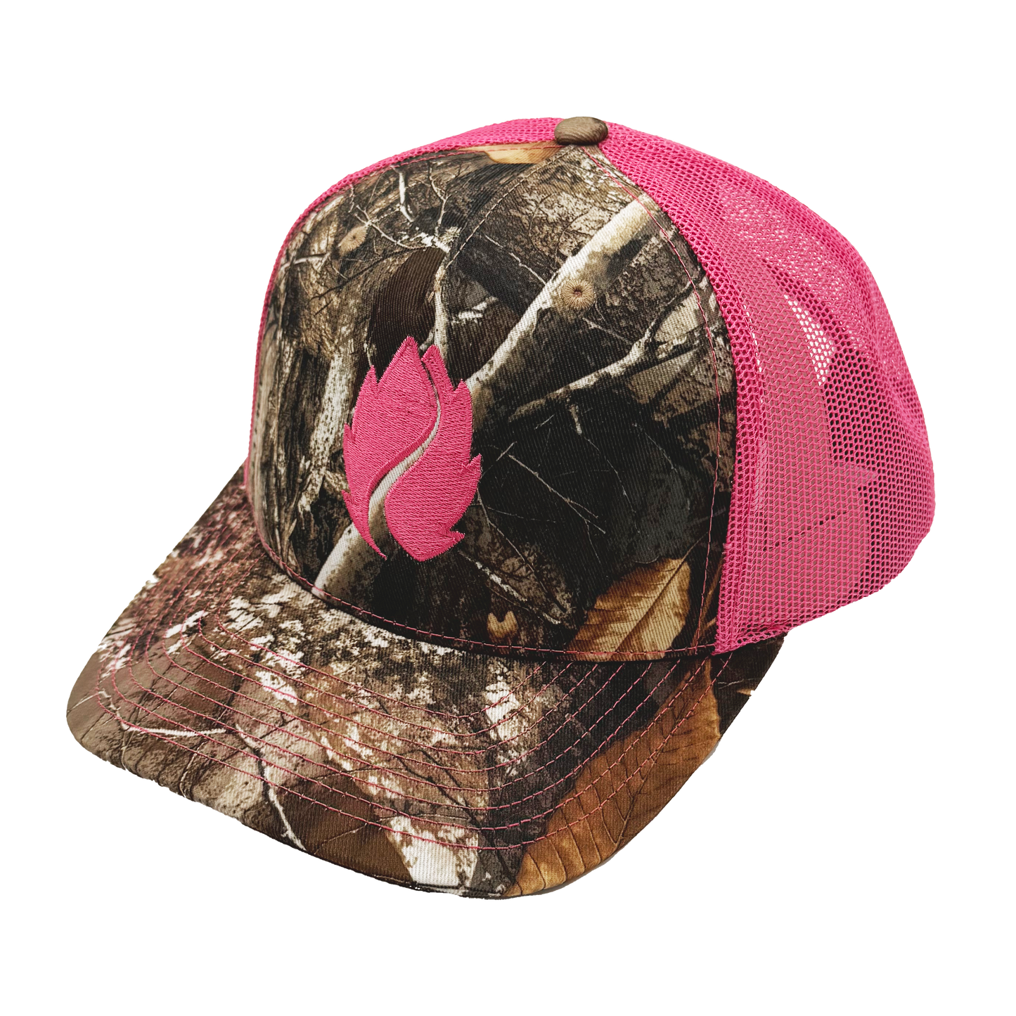 Neon Camo Hop Trucker