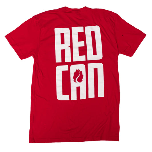 Red Can Name Tag Tee (Unisex) *Sales Team*